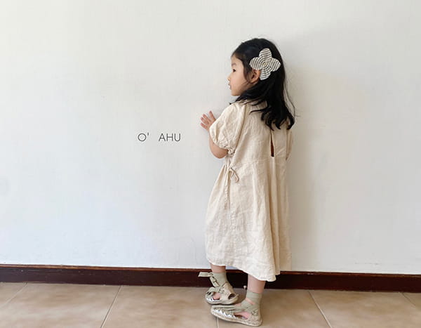 O'AHU - Korean Children Fashion - #Kfashion4kids - Cocori Linen One-piece - 4