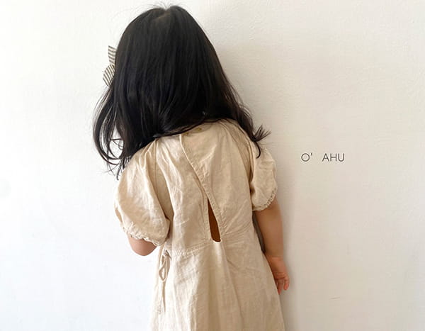 O'AHU - Korean Children Fashion - #Kfashion4kids - Cocori Linen One-piece - 6