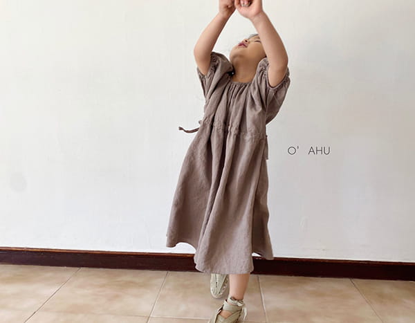 O'AHU - Korean Children Fashion - #Kfashion4kids - Cocori Linen One-piece - 8
