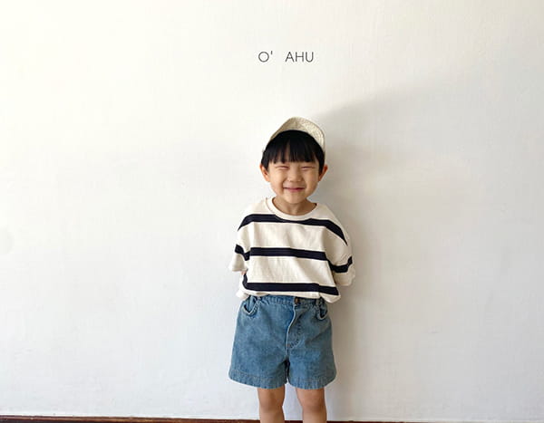 O'AHU - Korean Children Fashion - #Kfashion4kids - Unicorn Stripes Tee - 8