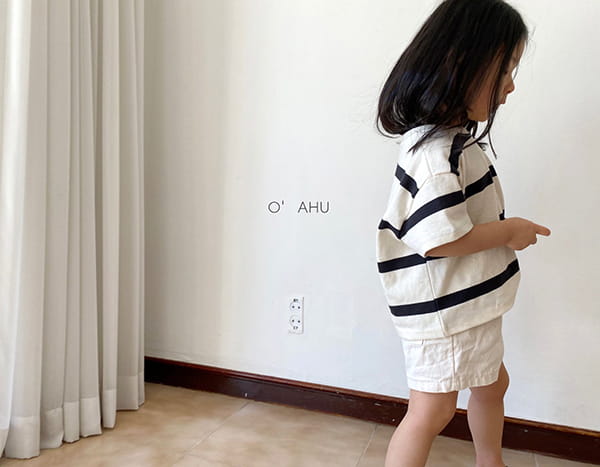 O'AHU - Korean Children Fashion - #Kfashion4kids - Unicorn Stripes Tee - 9
