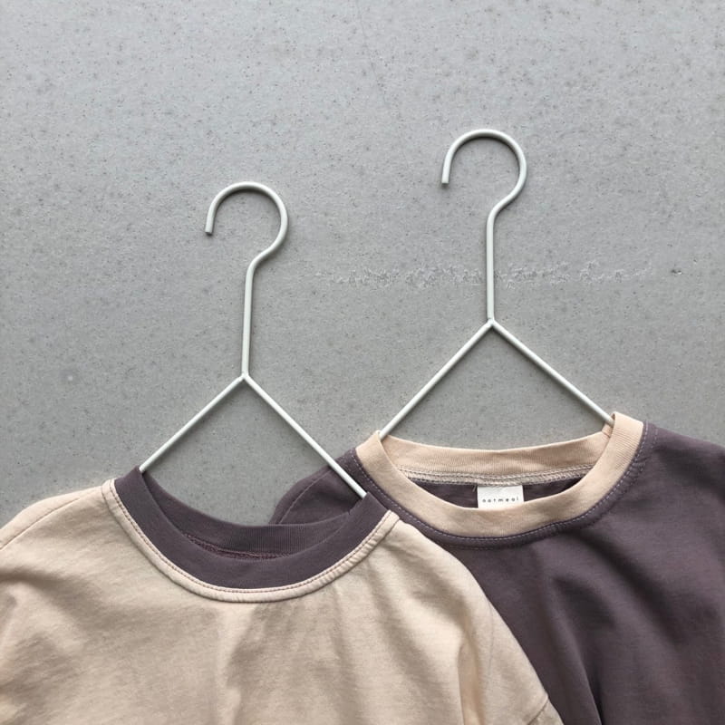 OATMEAL - Korean Children Fashion - #Kfashion4kids - Ibe Round Tee - 4