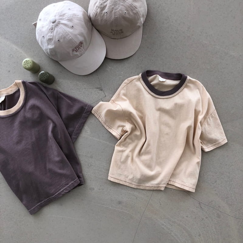OATMEAL - Korean Children Fashion - #Kfashion4kids - Ibe Round Tee - 7