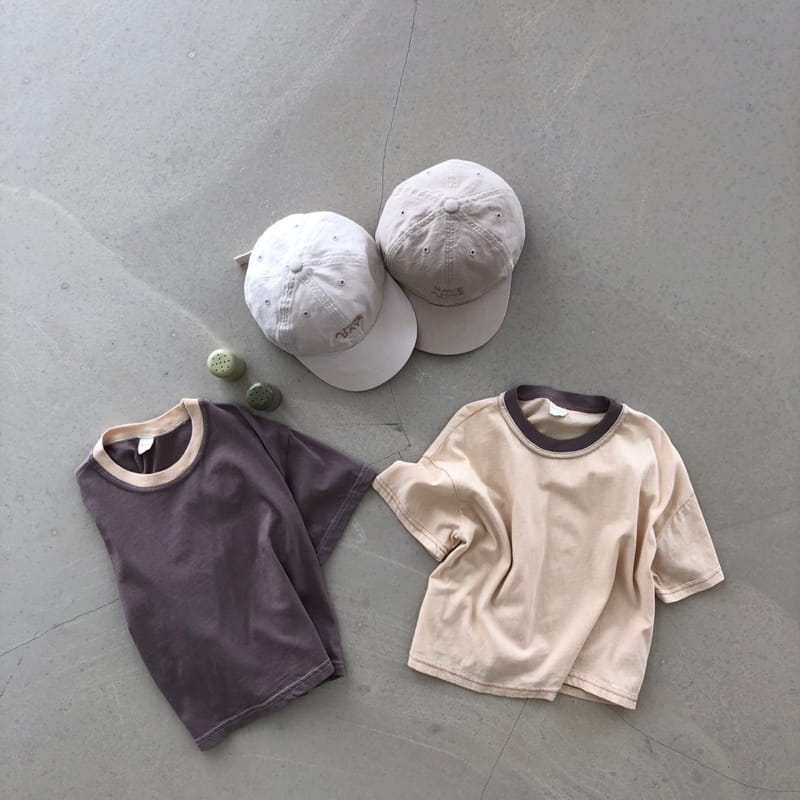 OATMEAL - Korean Children Fashion - #Kfashion4kids - Ibe Round Tee - 9