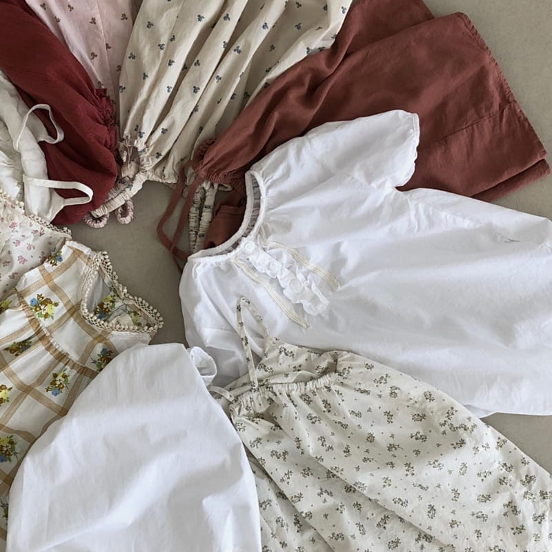 OATMEAL - Korean Children Fashion - #Kfashion4kids - Floria One-piece - 8