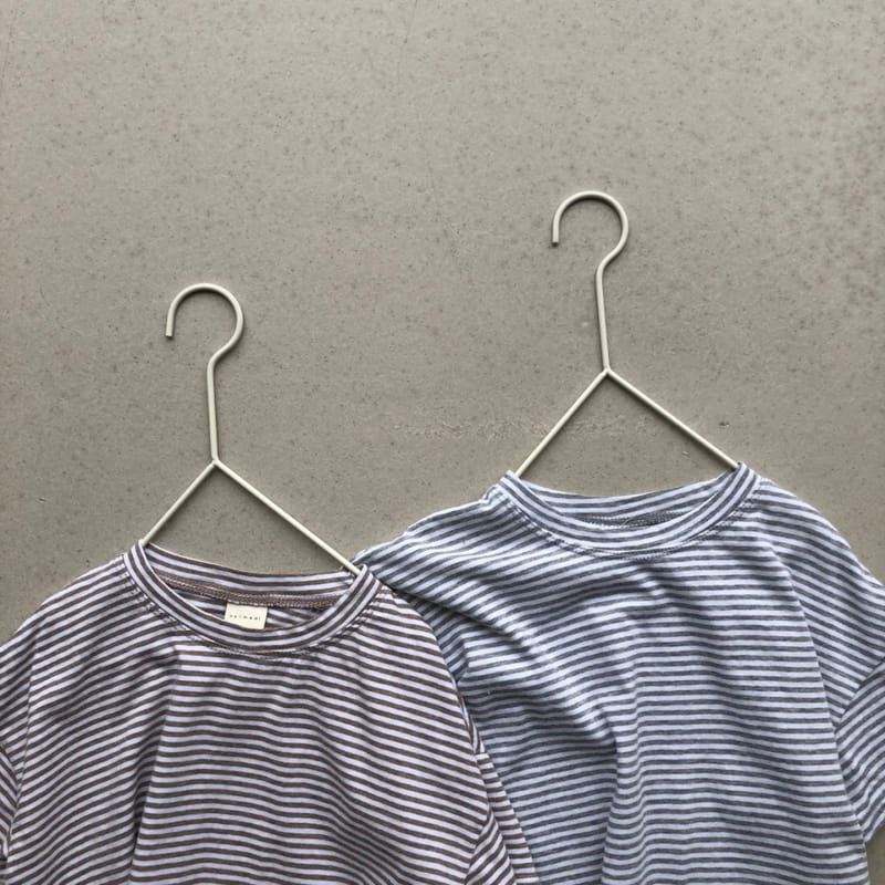 OATMEAL - Korean Children Fashion - #Kfashion4kids - Mevin Round Tee - 4