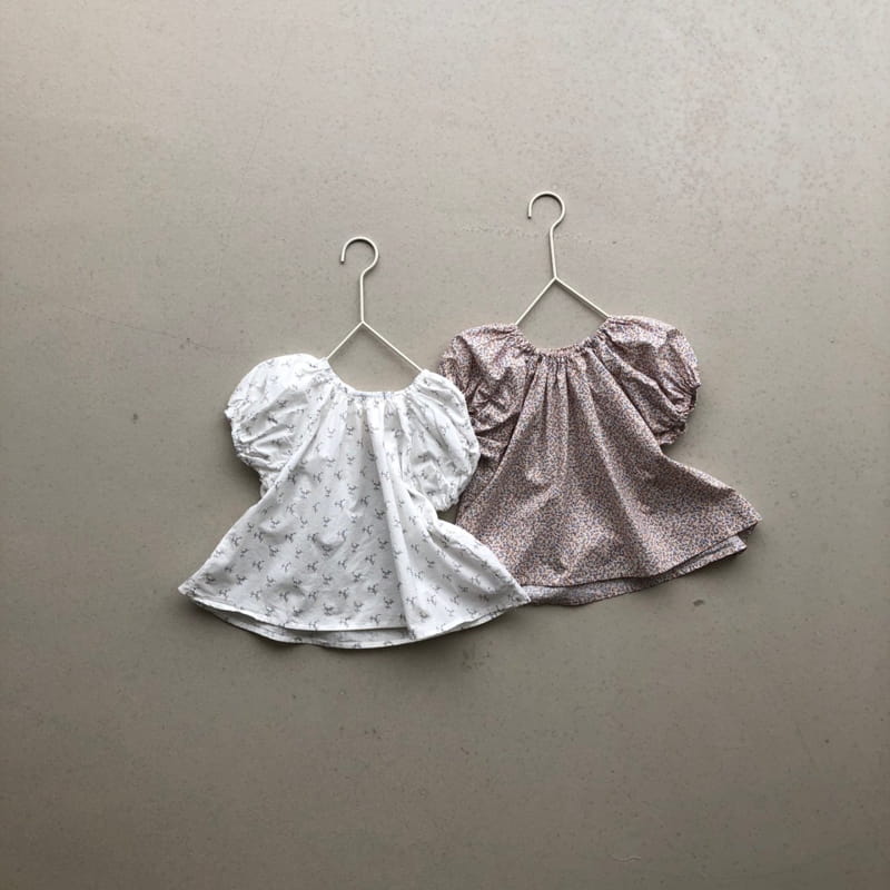 OATMEAL - Korean Children Fashion - #Kfashion4kids - One Season Blouse - 3