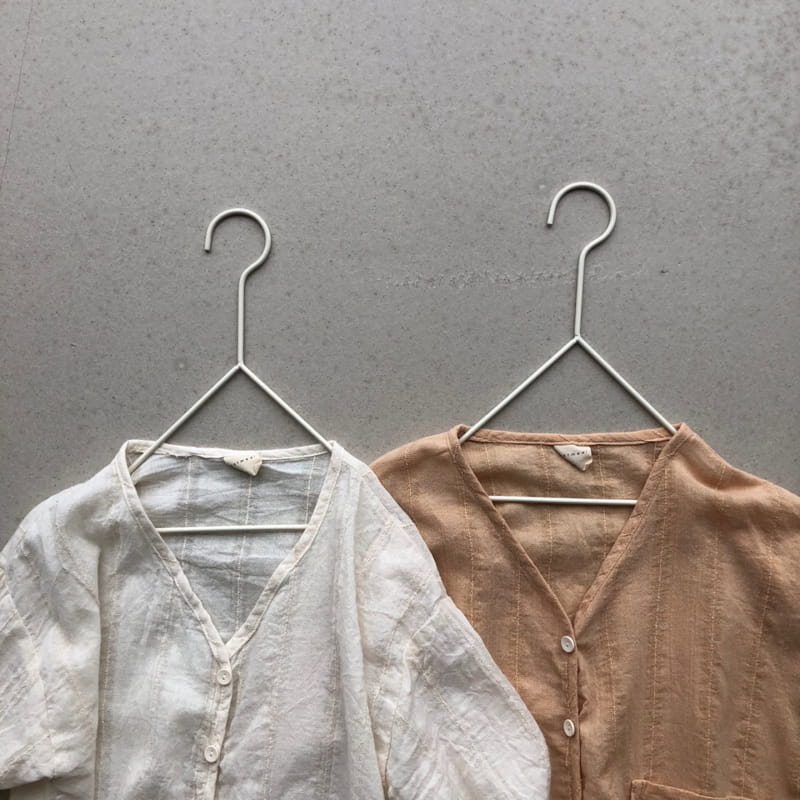 OATMEAL - Korean Children Fashion - #Kfashion4kids - Rower Summer Linen Cardigan - 4