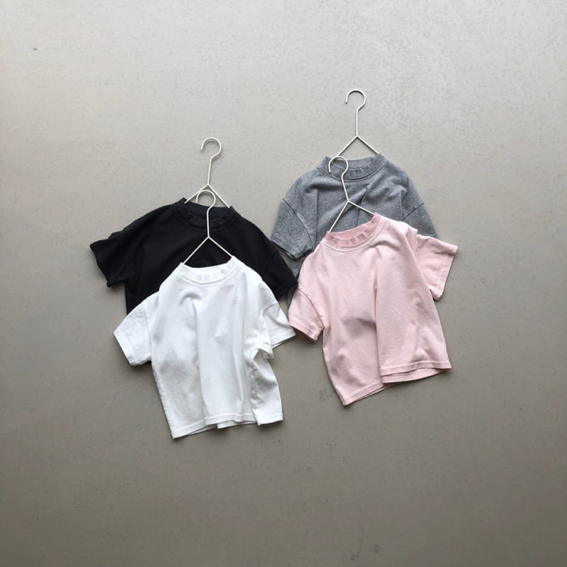 OATMEAL - Korean Children Fashion - #Kfashion4kids - Sherve Round Tee - 3