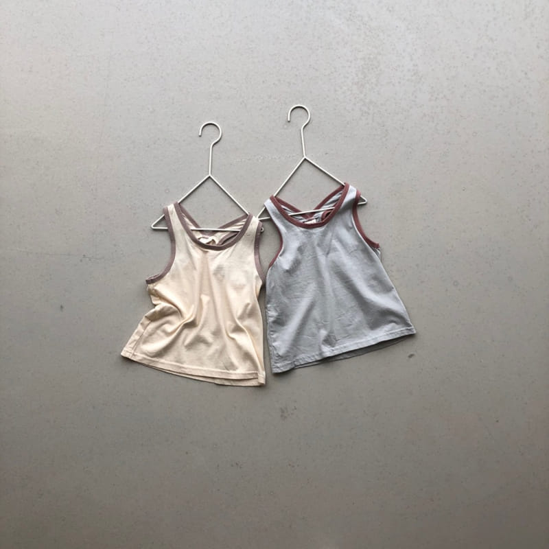 OATMEAL - Korean Children Fashion - #Kfashion4kids - Gogos Sleeveless - 3