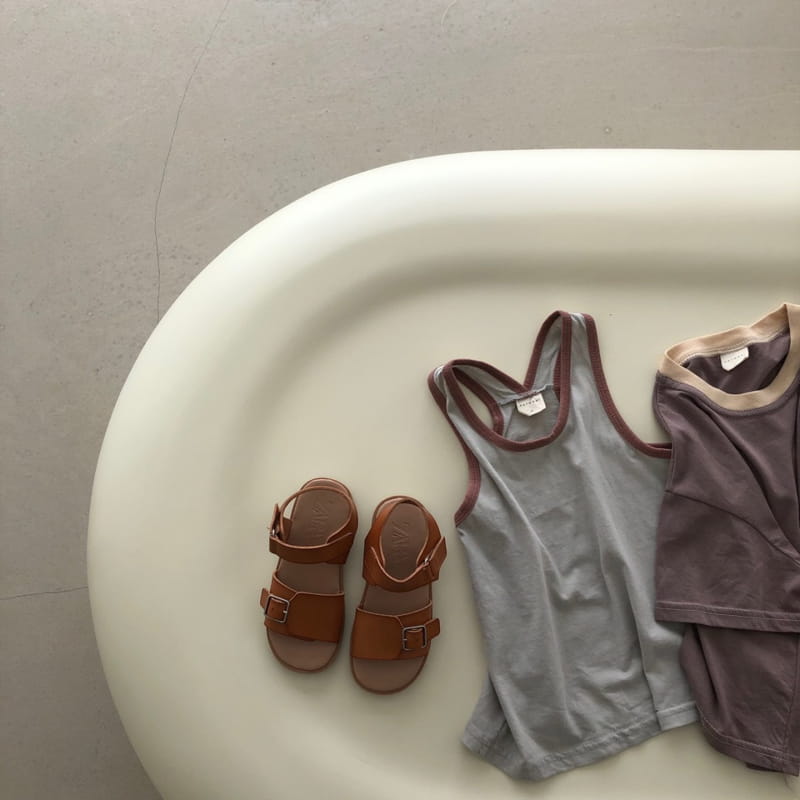 OATMEAL - Korean Children Fashion - #Kfashion4kids - Gogos Sleeveless - 6