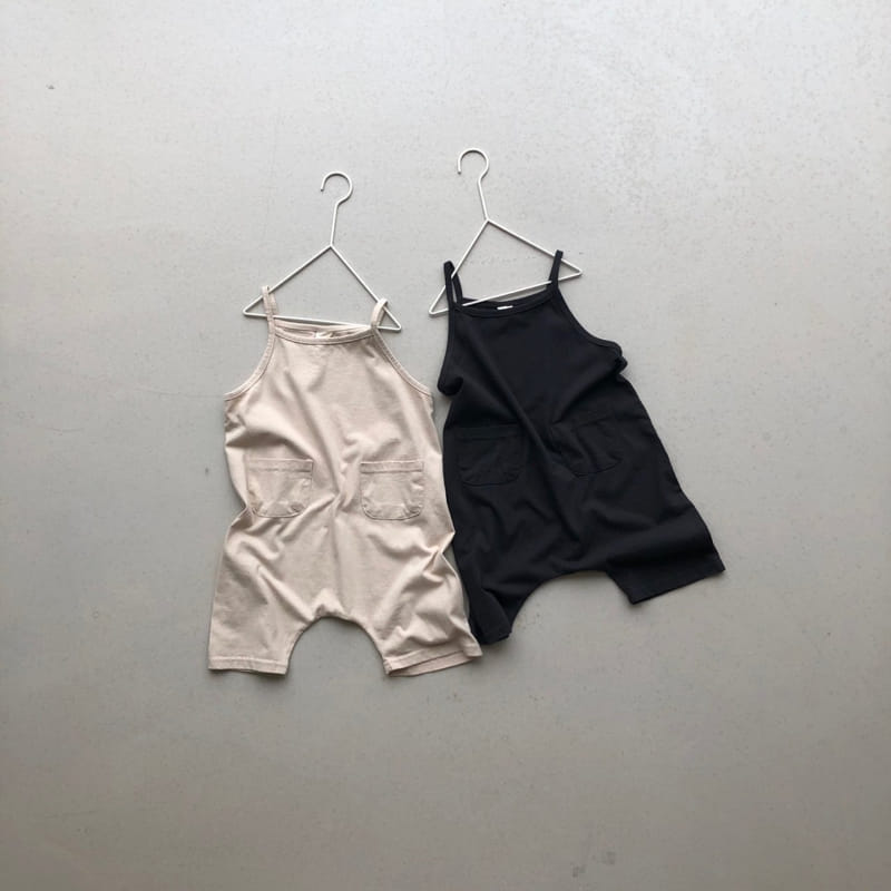 OATMEAL - Korean Children Fashion - #Kfashion4kids - Franze Jumpsuit - 3