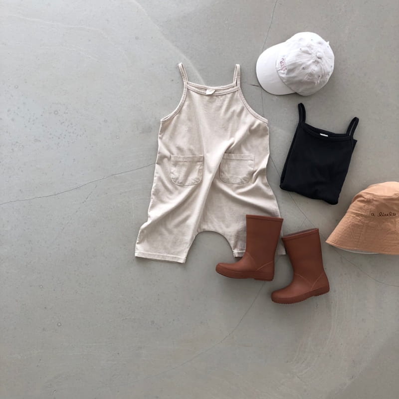 OATMEAL - Korean Children Fashion - #Kfashion4kids - Franze Jumpsuit - 5