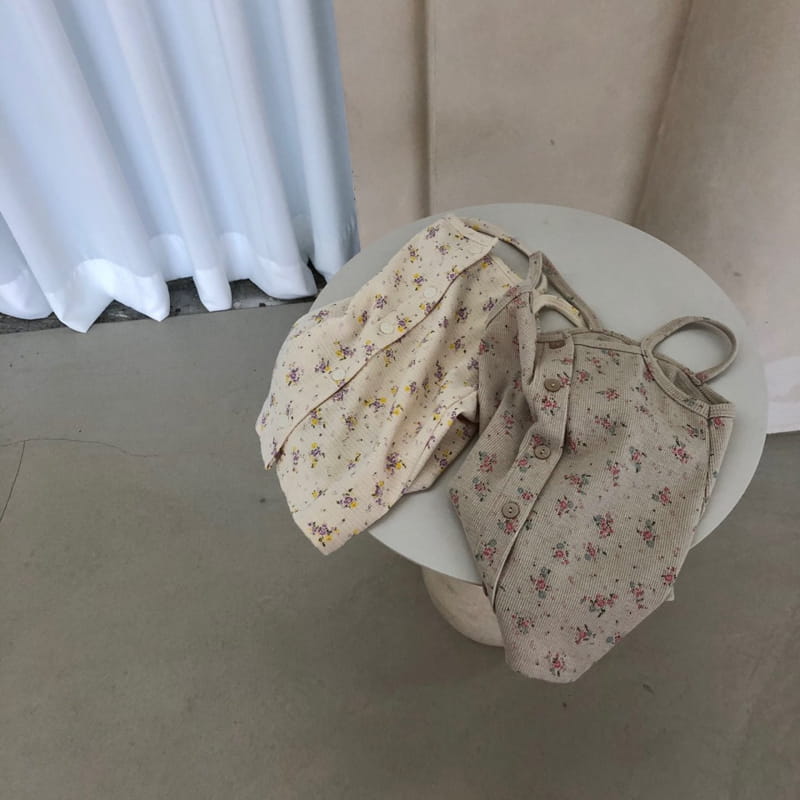 OATMEAL - Korean Children Fashion - #Kfashion4kids - Butter Waffle Sleeveless  - 10