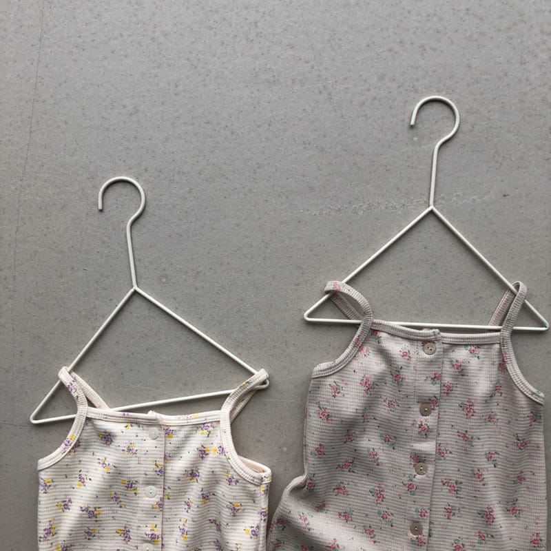 OATMEAL - Korean Children Fashion - #Kfashion4kids - Butter Waffle Sleeveless  - 4