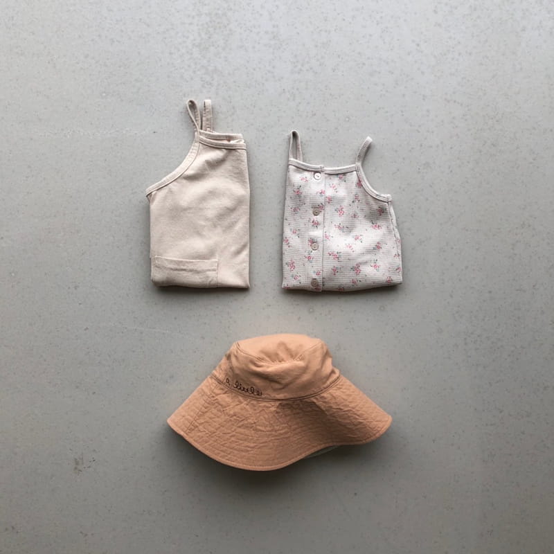 OATMEAL - Korean Children Fashion - #Kfashion4kids - Butter Waffle Sleeveless  - 7