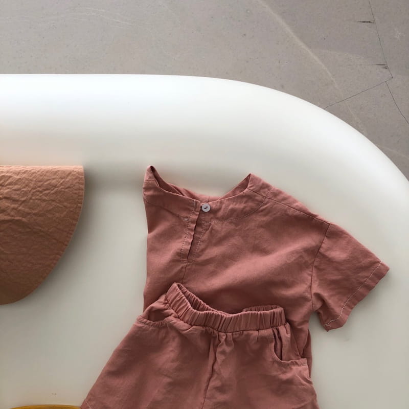 OATMEAL - Korean Children Fashion - #Kfashion4kids - Bishop Top Bottom Set - 9