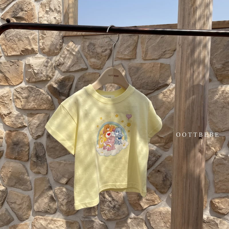 OOTT BEBE - Korean Children Fashion - #Kfashion4kids - Cloud Bear Tee - 10