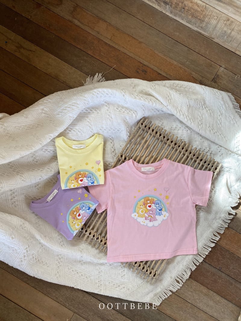 OOTT BEBE - Korean Children Fashion - #Kfashion4kids - Cloud Bear Tee - 12