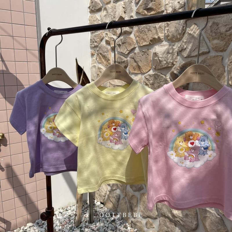 OOTT BEBE - Korean Children Fashion - #Kfashion4kids - Cloud Bear Tee - 5