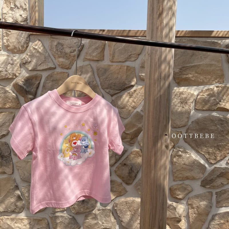 OOTT BEBE - Korean Children Fashion - #Kfashion4kids - Cloud Bear Tee - 6