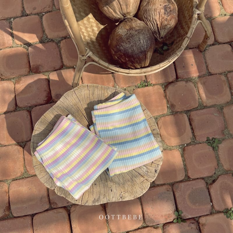OOTT BEBE - Korean Children Fashion - #Kfashion4kids - Cotton Candy Leggings