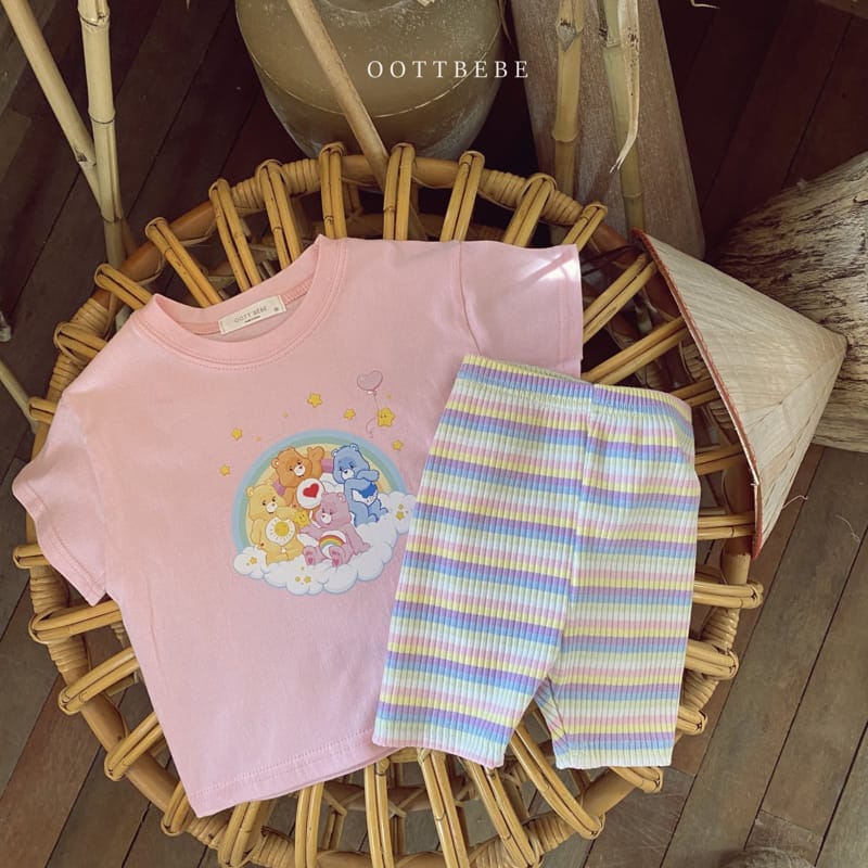 OOTT BEBE - Korean Children Fashion - #Kfashion4kids - Cotton Candy Leggings - 8