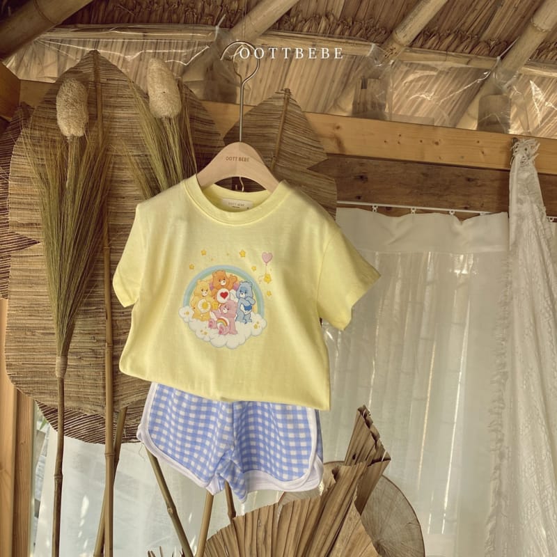 OOTT BEBE - Korean Children Fashion - #Kfashion4kids - Check Towel Pants - 11