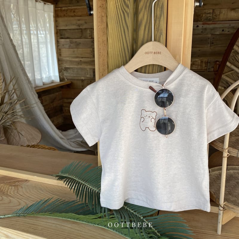 OOTT BEBE - Korean Children Fashion - #Kfashion4kids - Linen Dori Tee - 10