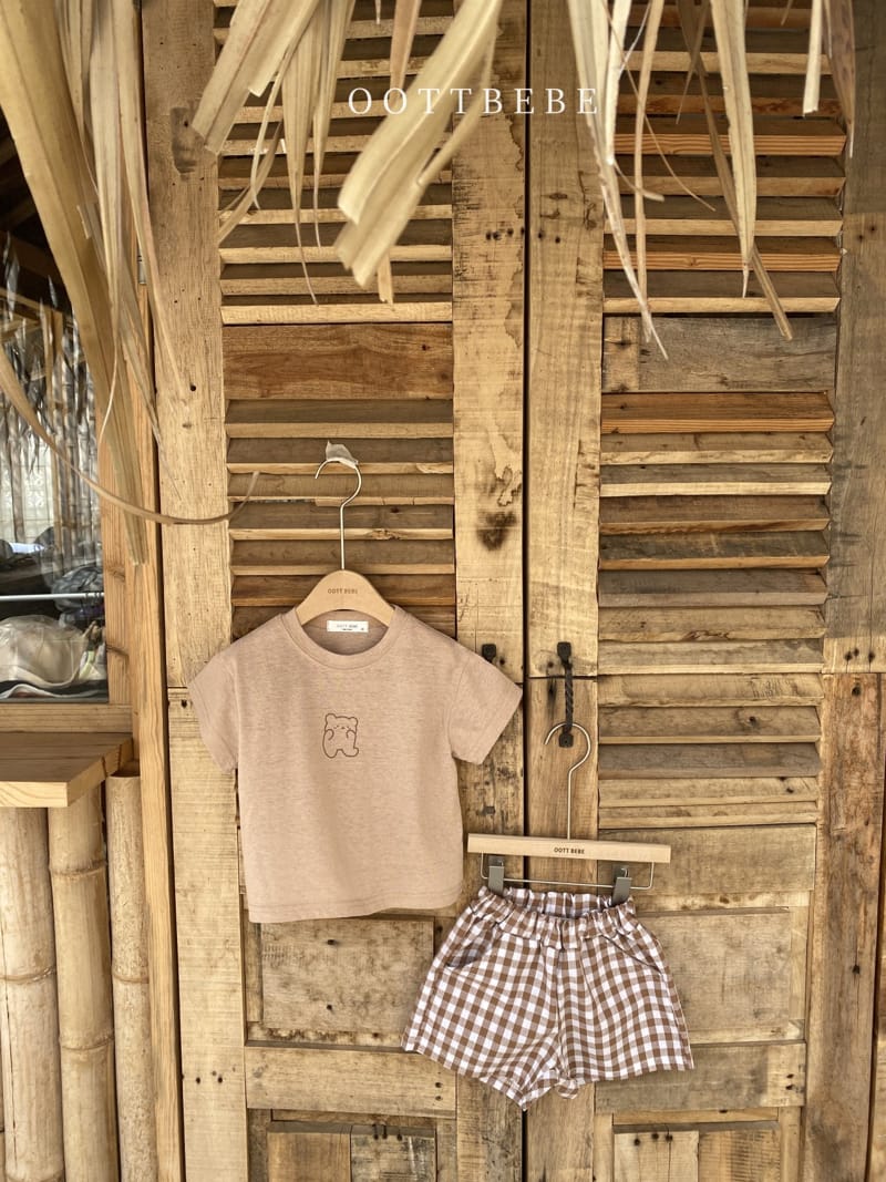 OOTT BEBE - Korean Children Fashion - #Kfashion4kids - Linen Dori Tee - 5