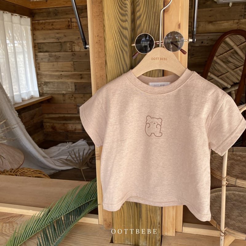 OOTT BEBE - Korean Children Fashion - #Kfashion4kids - Linen Dori Tee - 7