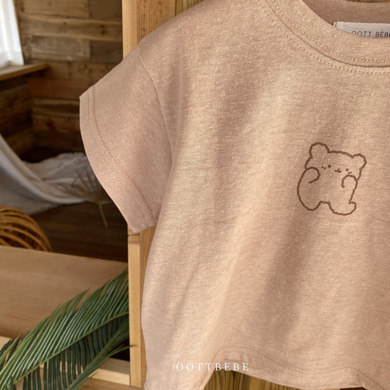 OOTT BEBE - Korean Children Fashion - #Kfashion4kids - Linen Dori Tee - 9