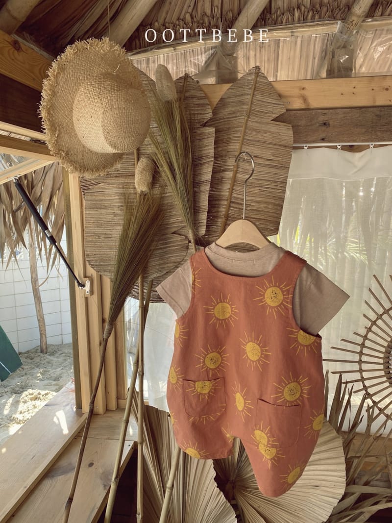 OOTT BEBE - Korean Children Fashion - #Kfashion4kids - Sunny Overall - 12