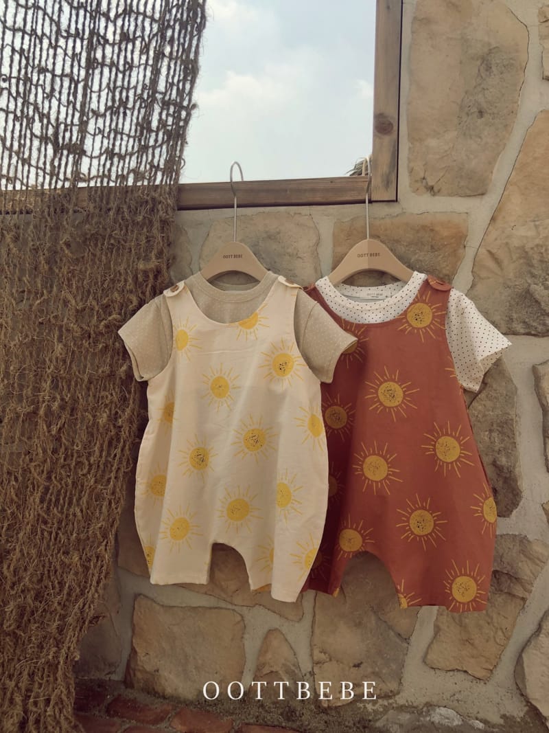 OOTT BEBE - Korean Children Fashion - #Kfashion4kids - Sunny Overall - 3