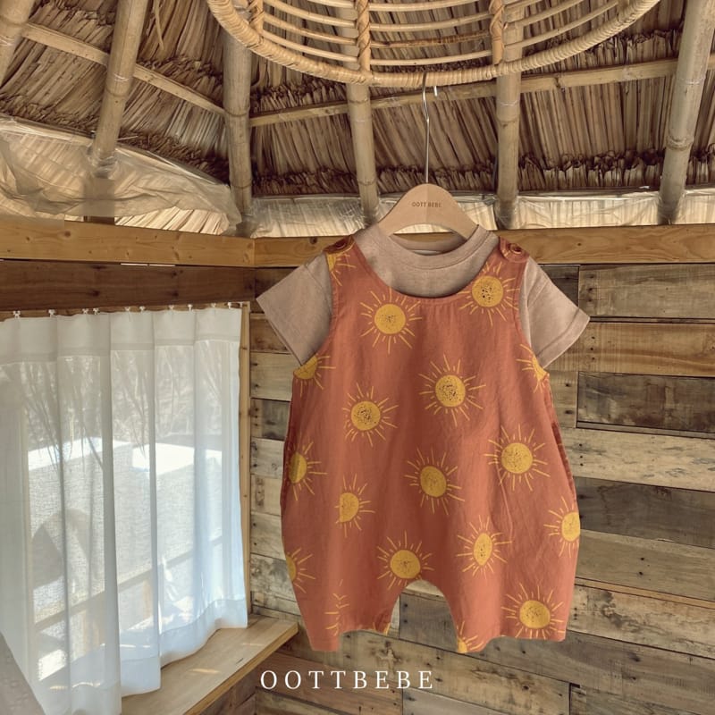 OOTT BEBE - Korean Children Fashion - #Kfashion4kids - Sunny Overall - 4