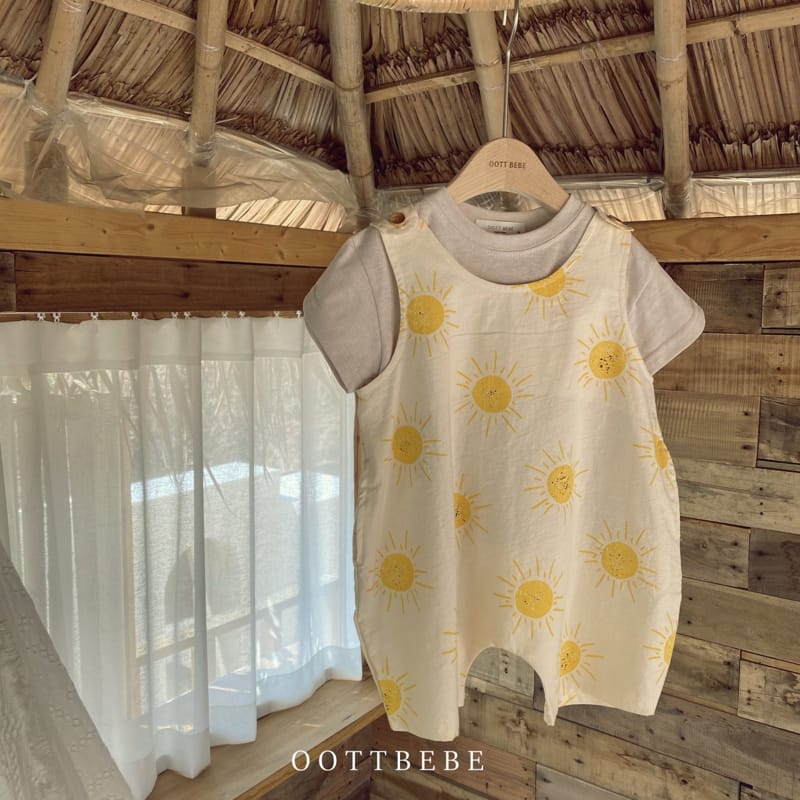 OOTT BEBE - Korean Children Fashion - #Kfashion4kids - Sunny Overall - 6