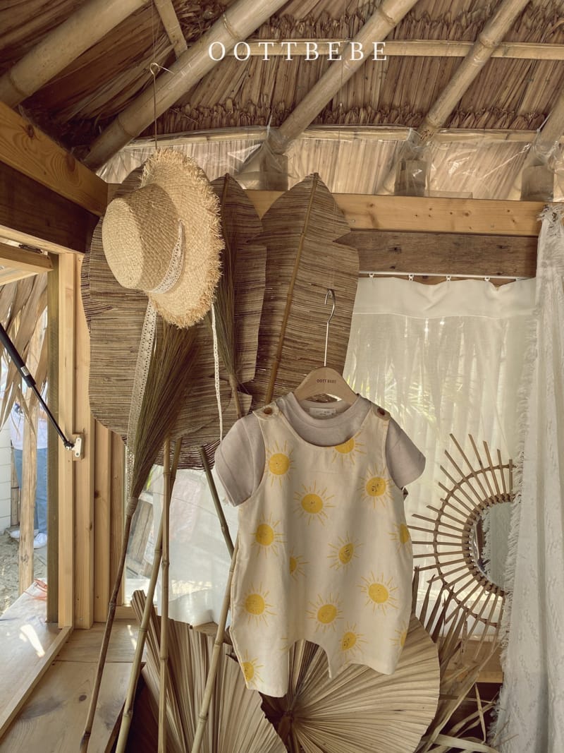 OOTT BEBE - Korean Children Fashion - #Kfashion4kids - Sunny Overall - 8