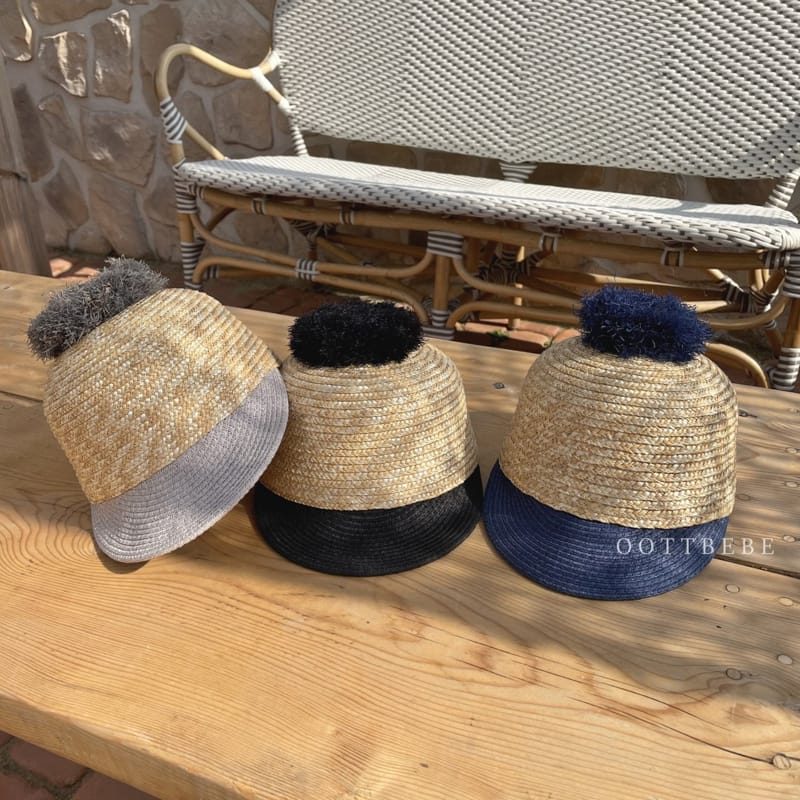 OOTT BEBE - Korean Children Fashion - #Kfashion4kids - Bell Straw Hat - 4
