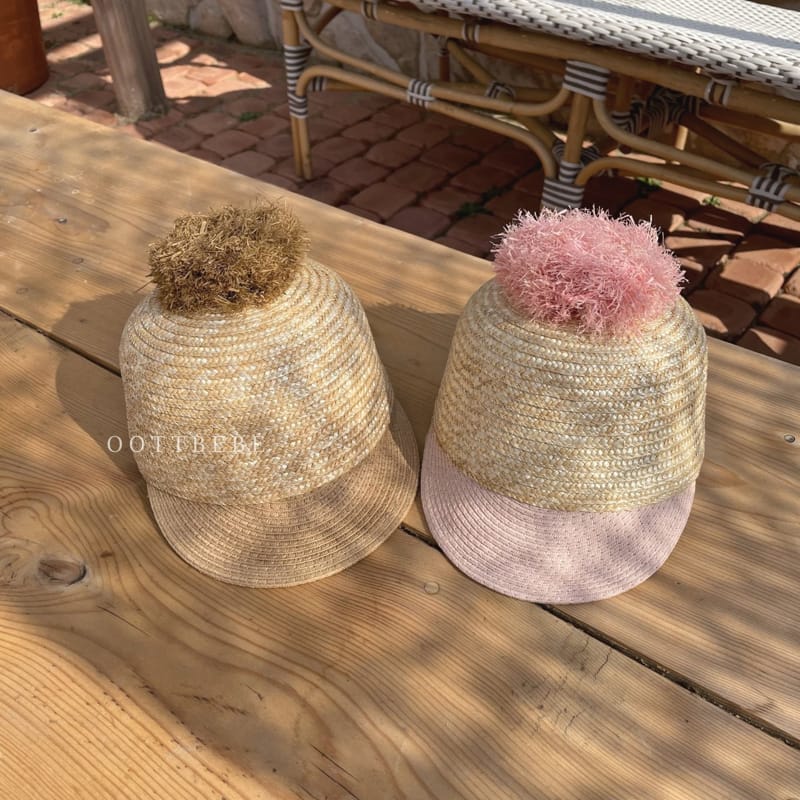 OOTT BEBE - Korean Children Fashion - #Kfashion4kids - Bell Straw Hat - 5