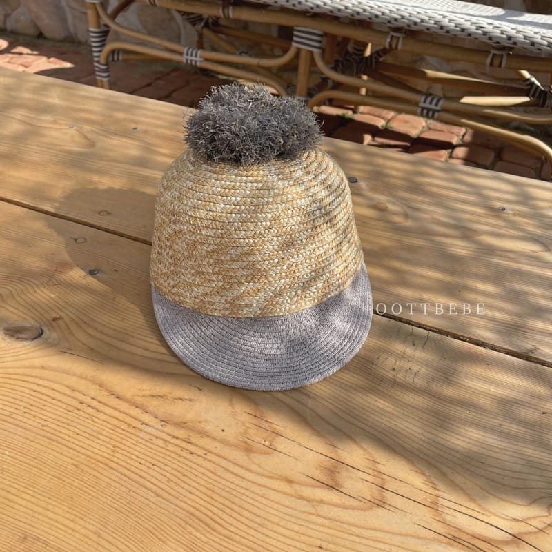 OOTT BEBE - Korean Children Fashion - #Kfashion4kids - Bell Straw Hat - 7