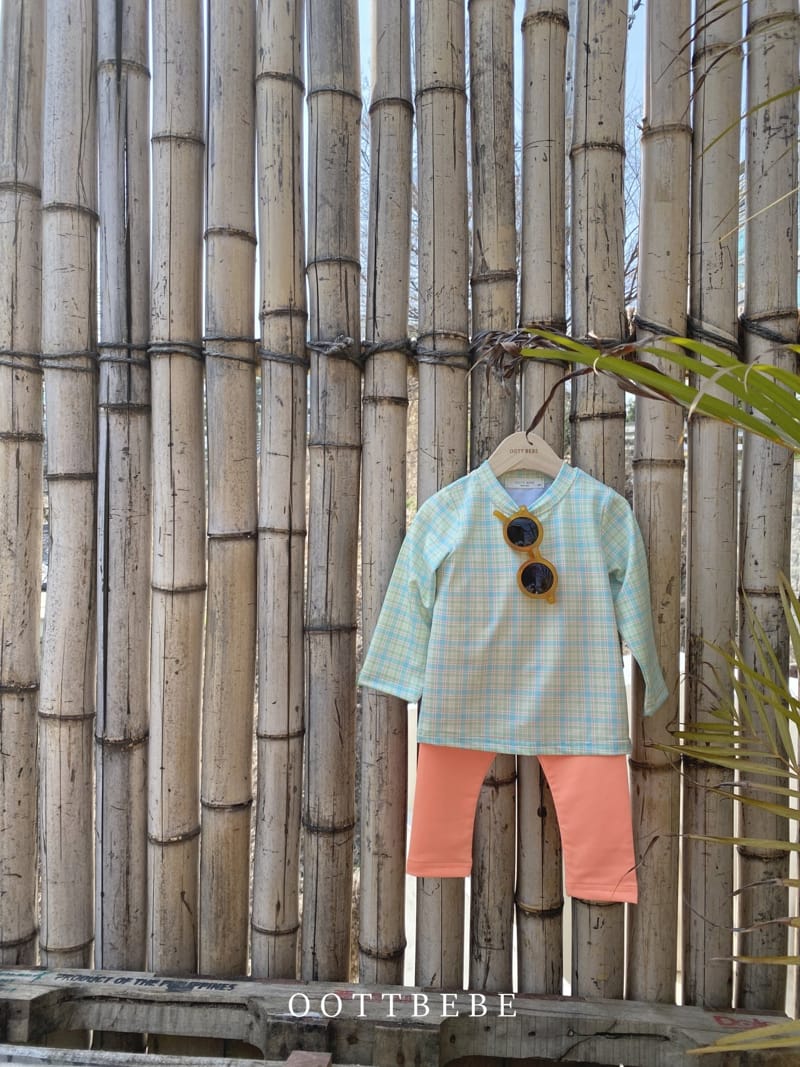 OOTT BEBE - Korean Children Fashion - #Kfashion4kids - Enfant Rashguard Bottom Set - 7