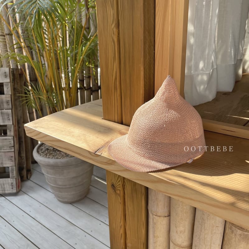 OOTT BEBE - Korean Children Fashion - #Kfashion4kids - Cone Straw Cap  - 3