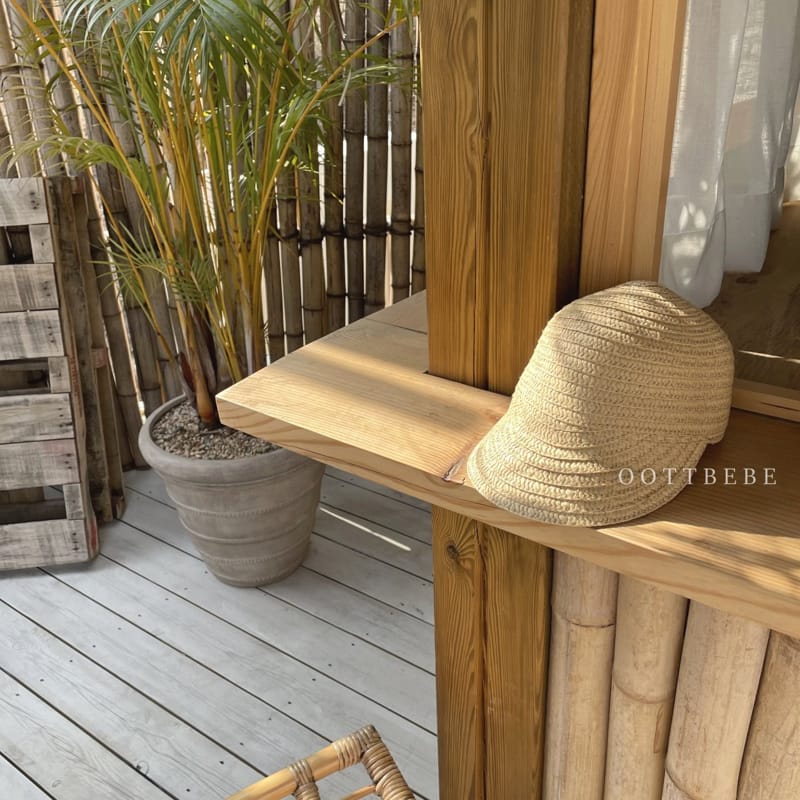 OOTT BEBE - Korean Children Fashion - #Kfashion4kids - Cool Staw Cap