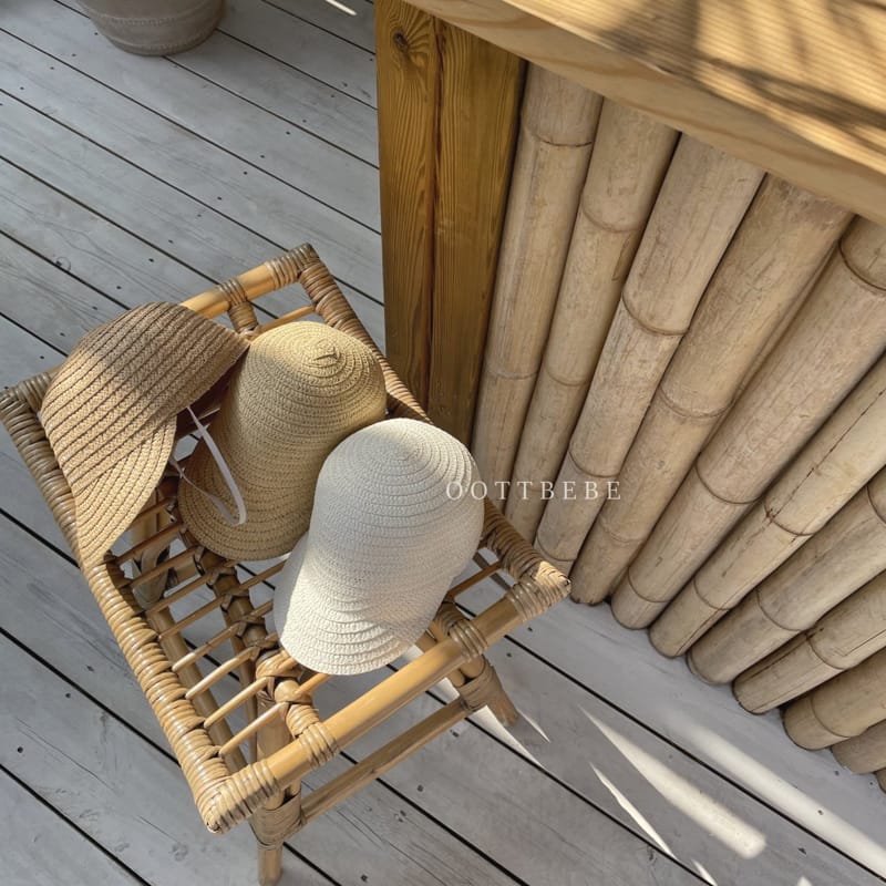 OOTT BEBE - Korean Children Fashion - #Kfashion4kids - Cool Staw Cap - 2