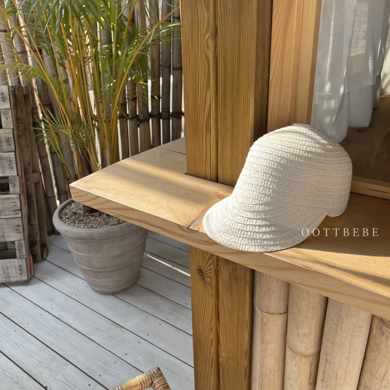 OOTT BEBE - Korean Children Fashion - #Kfashion4kids - Cool Staw Cap - 3