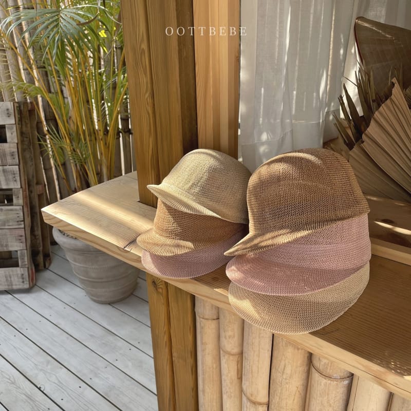 OOTT BEBE - Korean Children Fashion - #Kfashion4kids - Scircle Staw Cap - 7