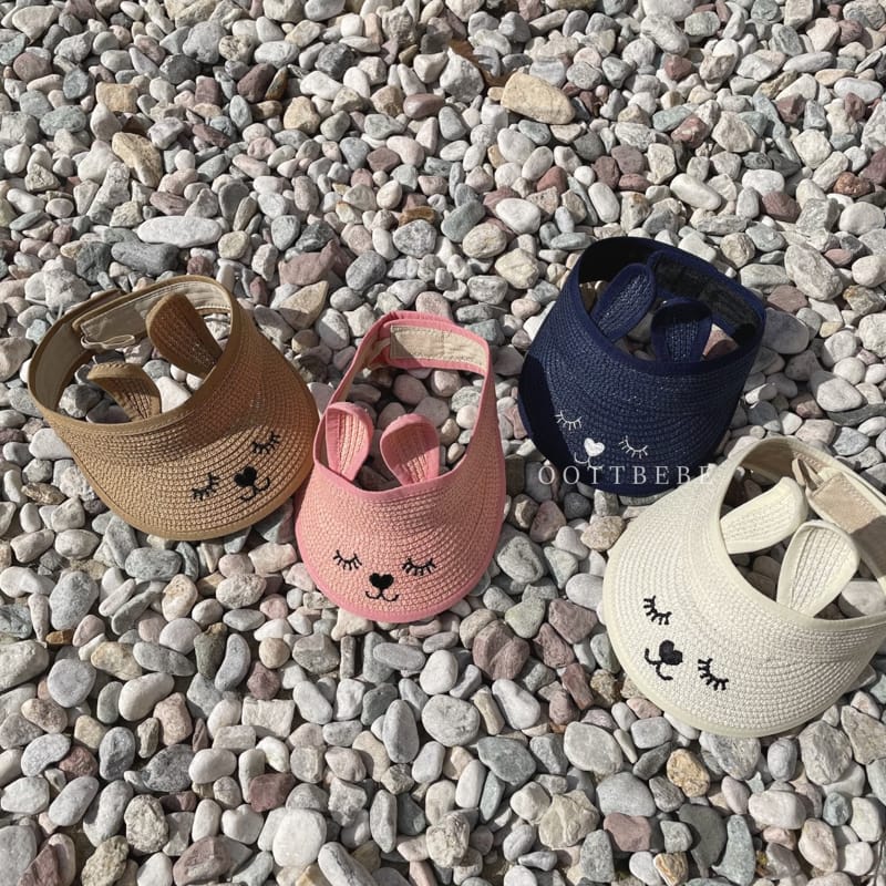 OOTT BEBE - Korean Children Fashion - #Kfashion4kids - Rabbit Sun Cap - 5