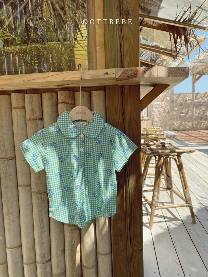 OOTT BEBE - Korean Children Fashion - #Kfashion4kids - Rollin Shirt - 10