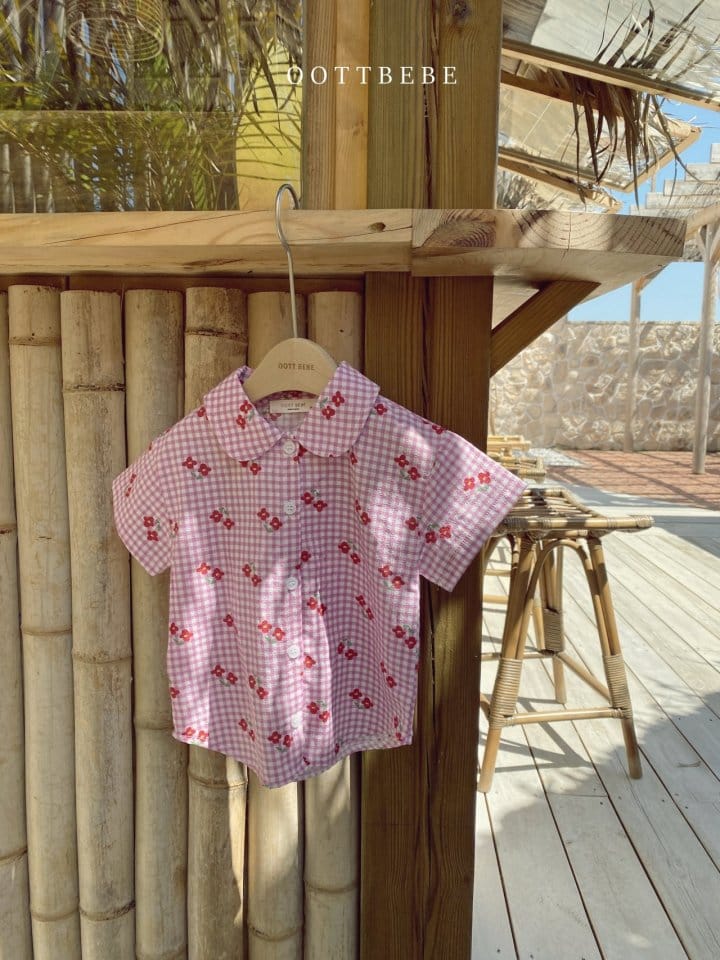 OOTT BEBE - Korean Children Fashion - #Kfashion4kids - Rollin Shirt - 9