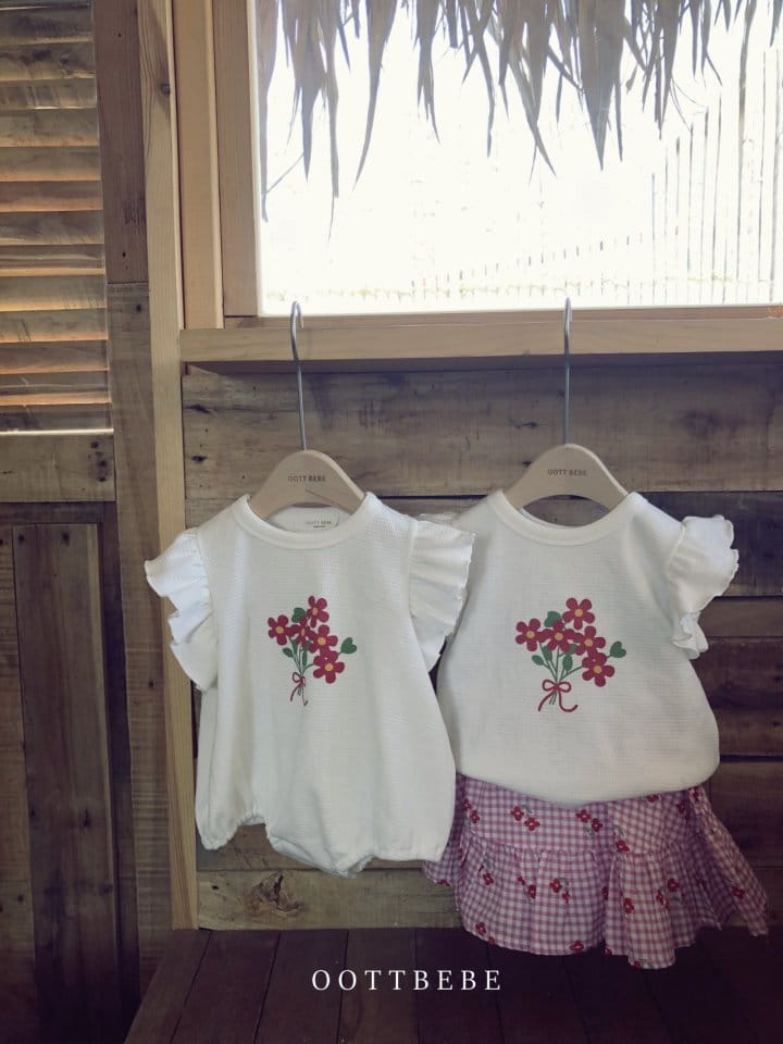 OOTT BEBE - Korean Children Fashion - #Kfashion4kids - Bubbly Bodysuit - 4